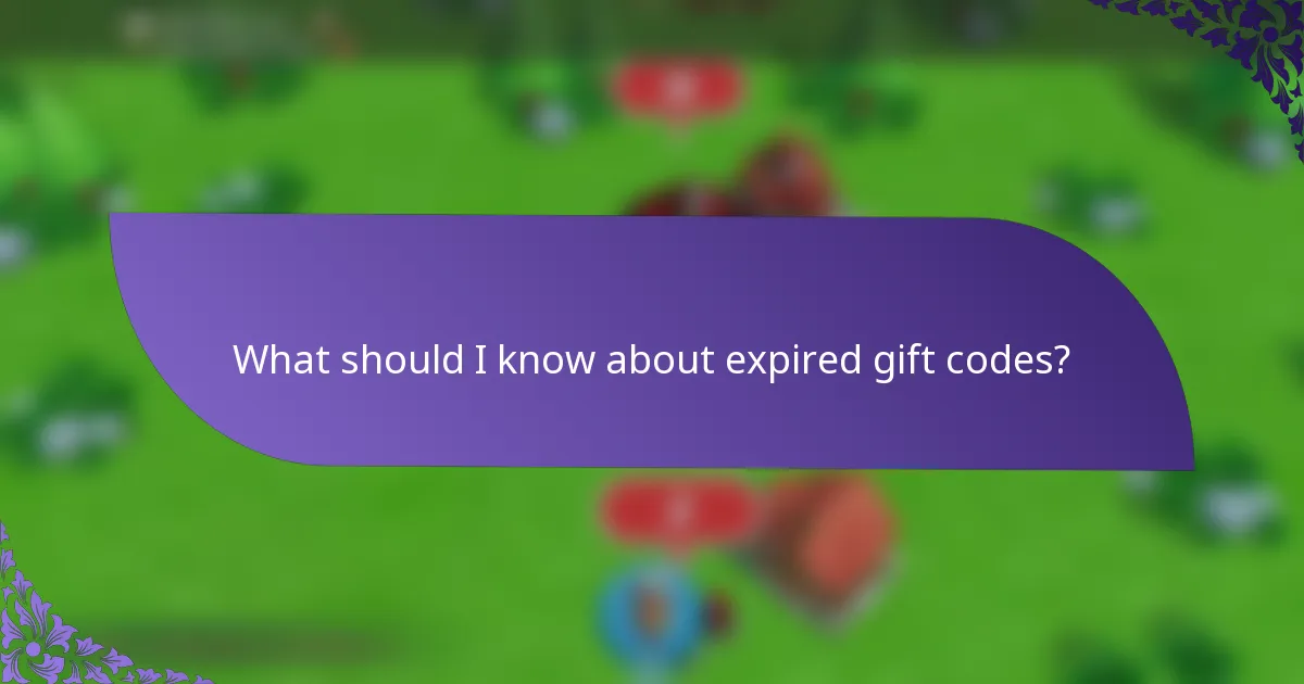What should I know about expired gift codes?